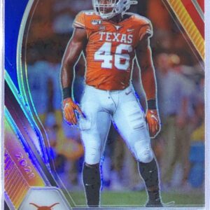 2021 Prizm Draft Picks Joseph Ossai Red White and Blue RC #150 Longhorns
