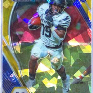 2021 Prizm Draft Picks Kenneth Gainwell Gold Ice #113 Tigers