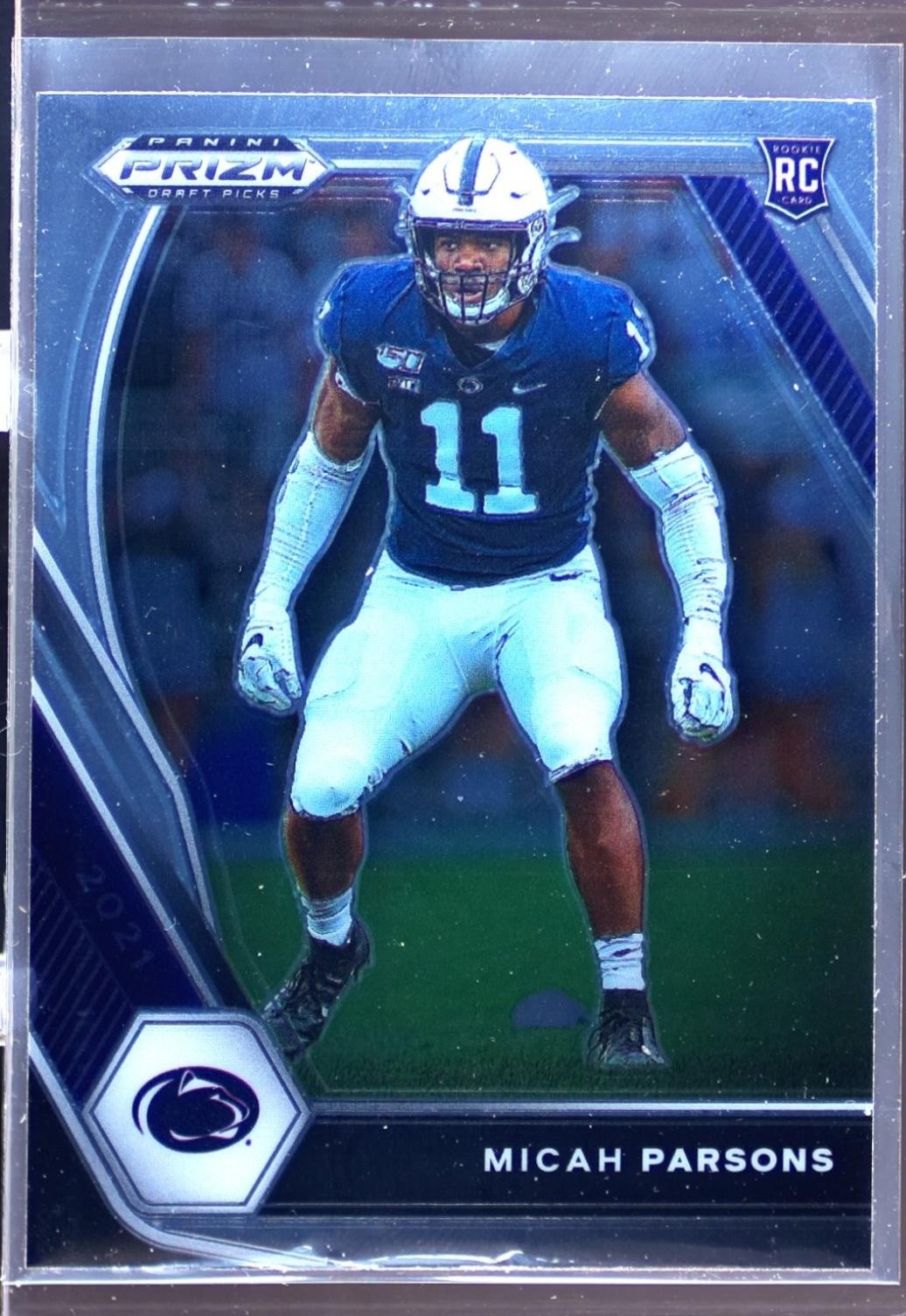 2021 Prizm Draft Picks Micah Parsons RC #136 Lions