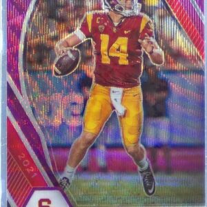 2021 Prizm Draft Picks Sam Darnold Purple Wave #29 Trojans