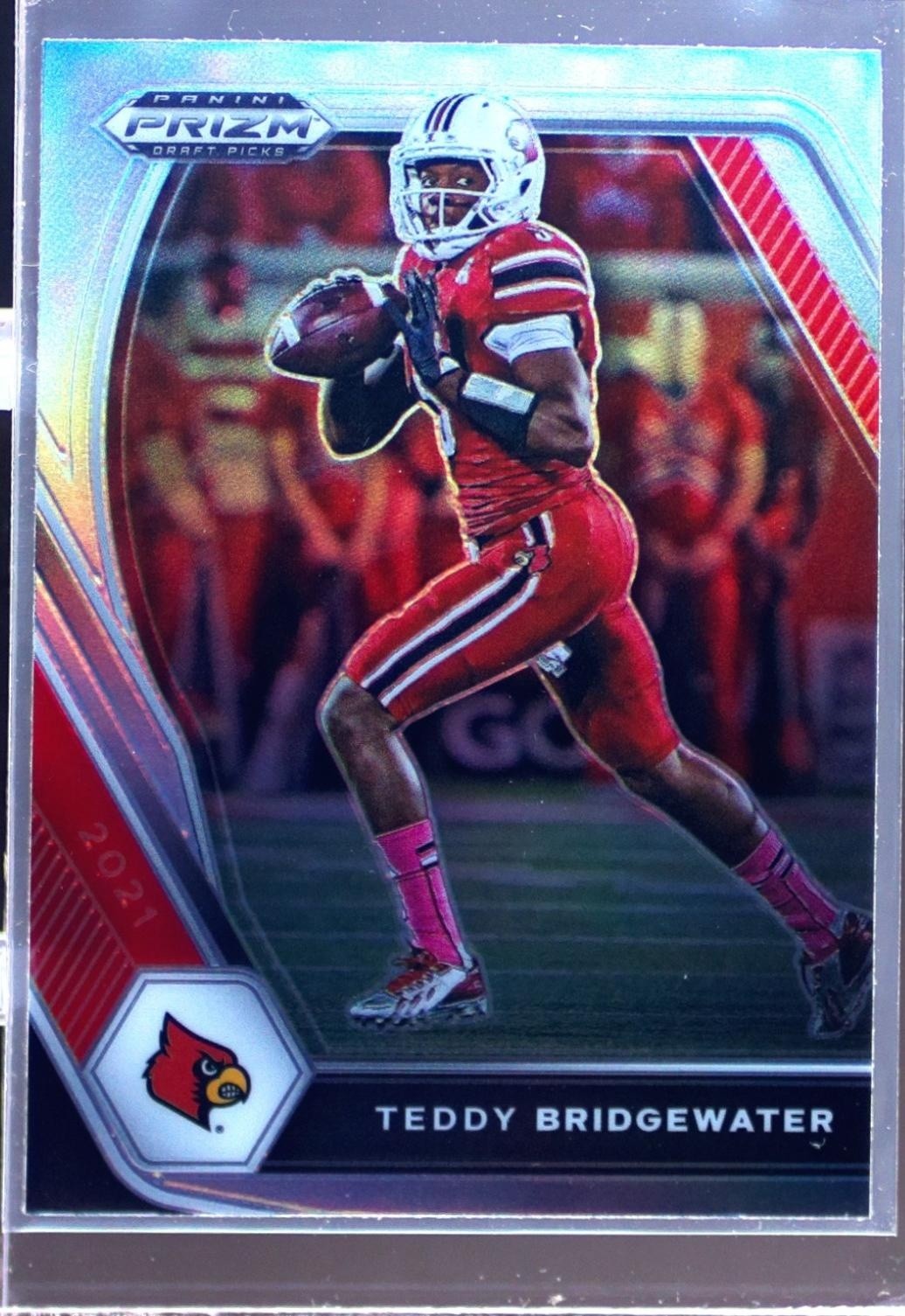 2021 Prizm Draft Picks Teddy Bridgewater Silver #5 Cardinals
