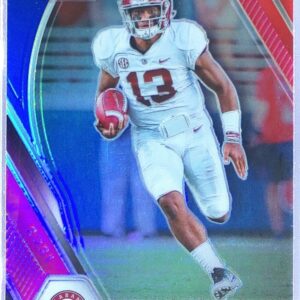 2021 Prizm Draft Picks Tua Tagovailoa Red White and Blue #21 Tide