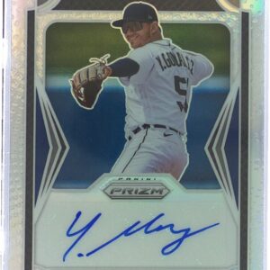 2021 Prizm Draft Picks Yariel Gonzalez Auto #AU-YG Tigers Autographs