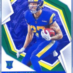 2021 Rookies & Stars Jacob Harris Green RC #138 Rams
