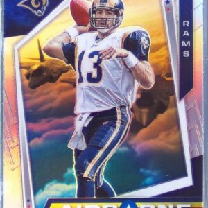 2021 Rookies & Stars Kurt Warner #AB-28 Rams Airborne Silver