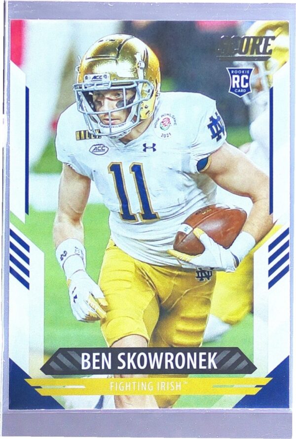 2021 Score Ben Skowronek RC #333 Irish