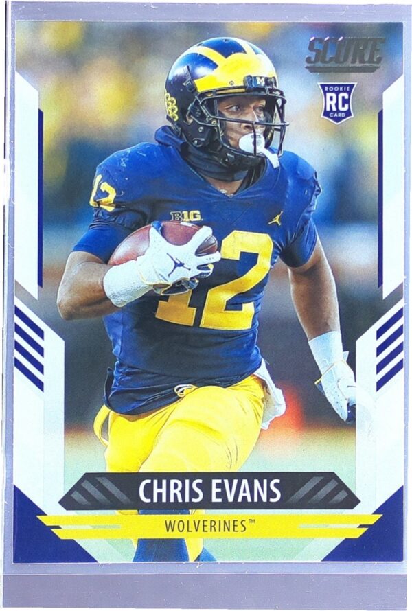 2021 Score Chris Evans RC #380 Wolverines