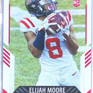 2021 Score Elijah Moore RC #337 Rebels