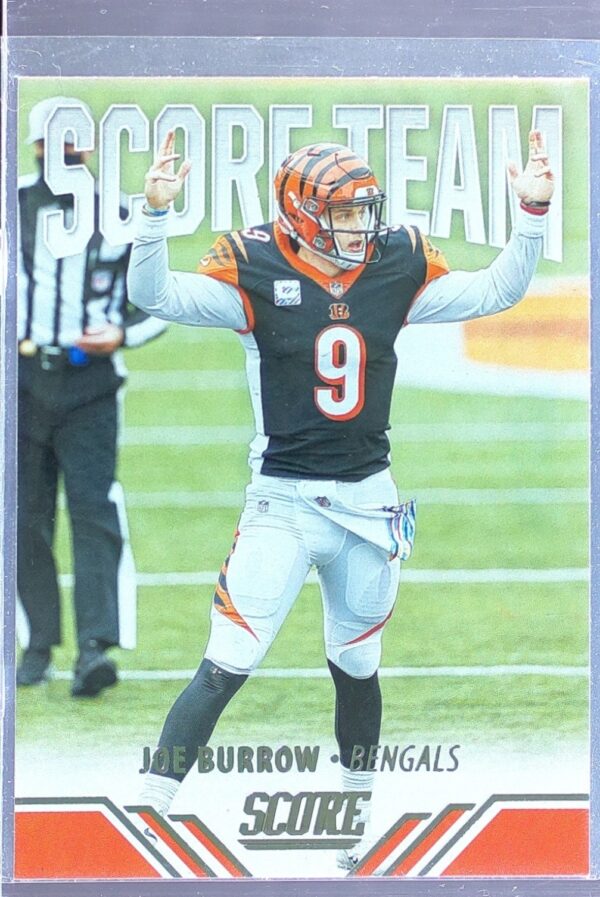 2021 Score Joe Burrow #ST8 Bengals Score Team