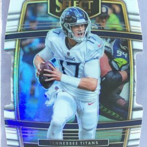 2021 Select Ryan Tannehill White Prizm Die Cut /99 #33 Titans