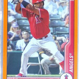 2021 Topps Big League Albert Pujols Orange #38 Angels
