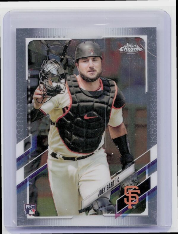 2021 Topps Chrome Ben Baller Edition Joey Bart #109 Giants