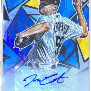 2021 Topps Fire Jimmy Lambert Auto RC #AV-JL Sox Autographs