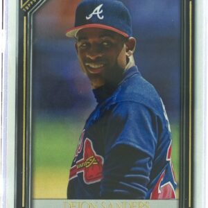 2021 Topps Gallery Deion Sanders #1 Braves