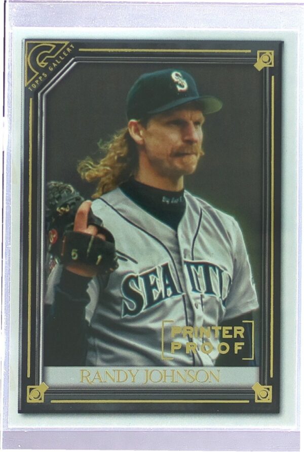 2021 Topps Gallery Randy Johnson Printer Proof #160 Mariners