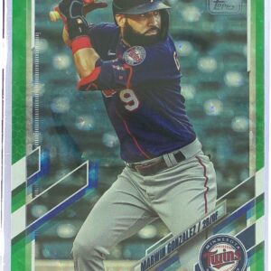 2021 Topps Marwin Gonzalez Green /499 #132 Twins