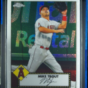 2021 Topps Mike Trout #TC52-27 Angels 1952 Topps Redux Chrome