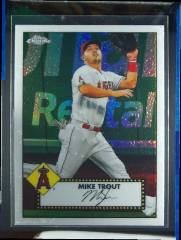 2021 Topps Mike Trout #TC52-27 Angels 1952 Topps Redux Chrome