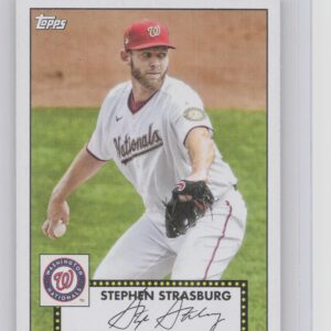 2021 Topps Stephen Strasburg 1952 Topps Redux #T52-41 Nationals
