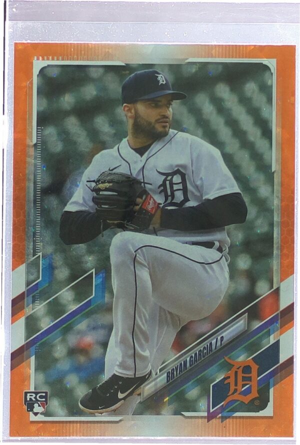 2021 Topps Update Bryan Garcia Orange Foilboard /299 #US305 Tigers