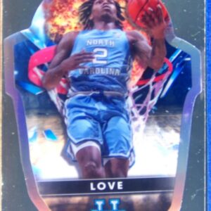2022-23 Bowman University Best Caleb Love #BB-16 Heels Bowman U Buckets Die Cuts