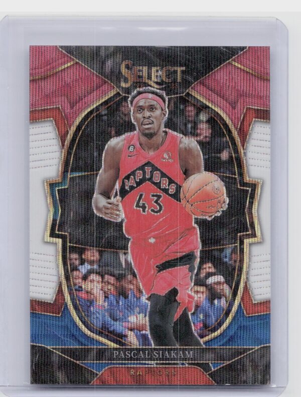 2022-23 Select Pascal Siakam Tri Color Prizms #48 Raptors