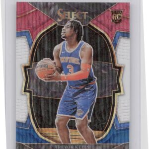 2022-23 Select Trevor Keels Tri Color Prizms #84 Knicks