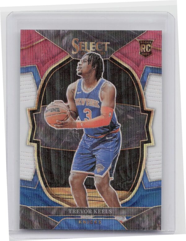 2022-23 Select Trevor Keels Tri Color Prizms #84 Knicks