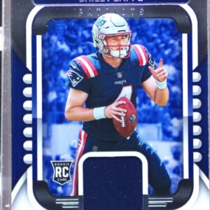 2022 Absolute Bailey Zappe RC JSY #ARM-29 Patriots Absolute Rookie Materials