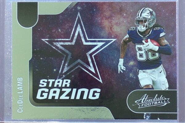 2022 Absolute CeeDee Lamb #SG-19 Cowboys Star Gazing