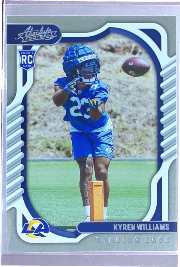 2022 Absolute Kyren Williams Retail RC #182 Rams