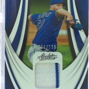 2022 Absolute Thomas Szapucki /199 JSY #RT-TS Mets Rookie Threads Retail Green