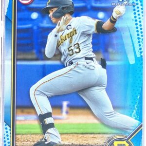 2022 Bowman Dariel Lopez /125 #BP-56 Pirates Prospects Blue Pattern
