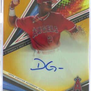2022 Bowman's Best Denzer Guzman Auto /50 #B22-DG Angels Best of 2022 Autographs