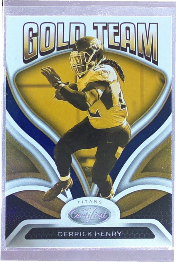 2022 Certified Derrick Henry #GT-16 Titans Gold Team