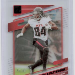 2022 Clearly Donruss Cordarrelle Patterson /99 #3 Flacons