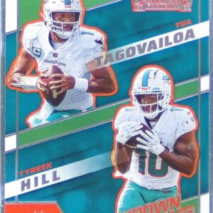 2022 Contenders Tua Tagovailoa / Tyreek Hill #TDT-MIA Dolphins Touchdown Tandems