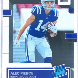 2022 Donruss Alec Pierce RC #321 Colts