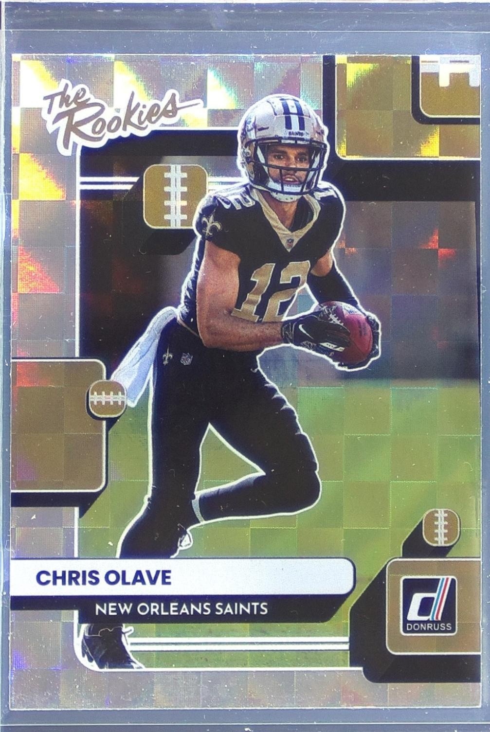 2022 Donruss Chris Olave #TR-9 Saints The Rookies