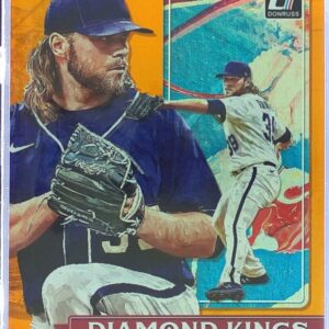 2022 Donruss Corbin Burnes Holo Orange #21 Brewers