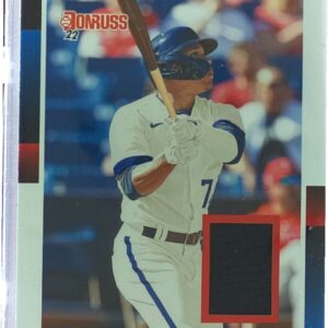2022 Donruss Corey Ray JSY #R88M-CR Brewers Retro 1988 Materials