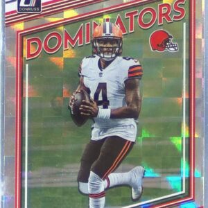 2022 Donruss Deshaun Watson #D35 Browns Dominators