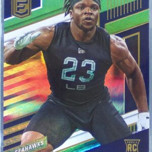 2022 Donruss Elite Boye Mafe Green RC #193 Seahawks