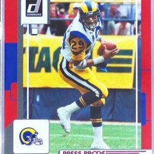 2022 Donruss Eric Dickerson Red Press Proof #14 Rams