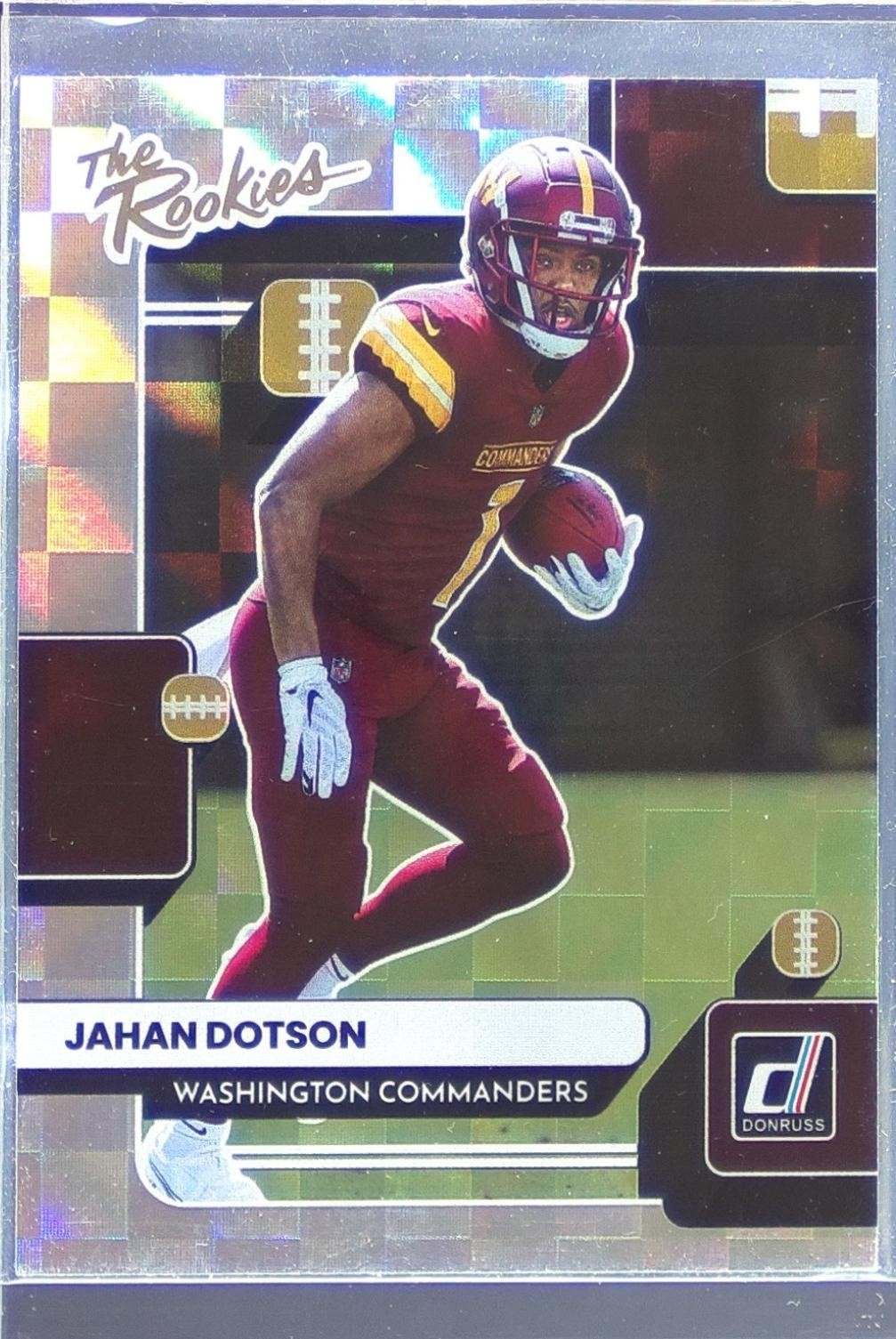 2022 Donruss Jahan Dotson #TR-10 Commanders The Rookies