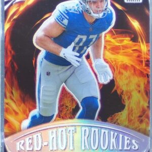 2022 Donruss Optic Aidan Hutchinson #RHR-5 Lions Red Hot Rookies