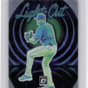 2022 Donruss Optic Jacob deGrom #LO-14 Mets Lights Out Holo Prizm