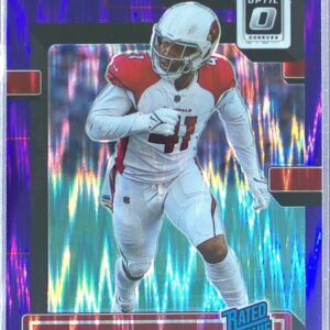 2022 Donruss Optic Myjai Sanders Purple Shock RC #284 Cardinals