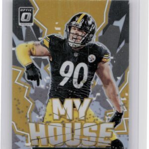 2022 Donruss Optic T.J. Watt #MH-20 Steelers My House!