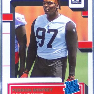 2022 Donruss Perrion Winfrey RC #393 Browns